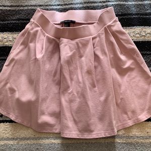 Forever 21 Pink Skater Skirt